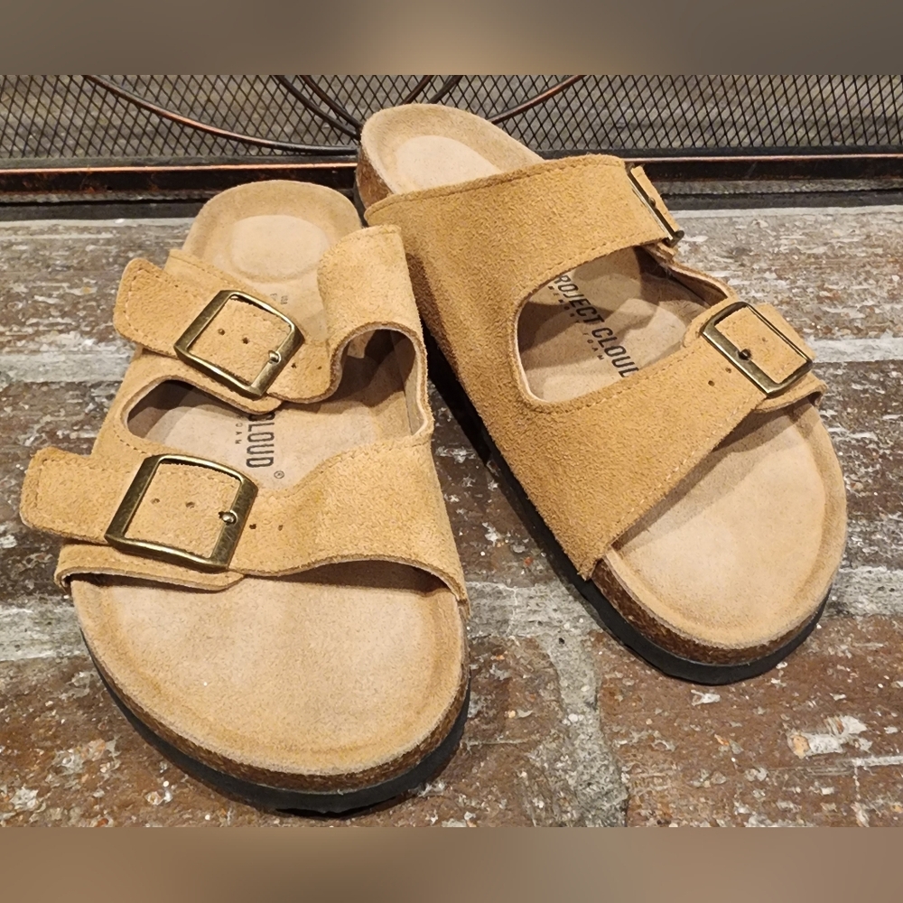 PROJECT CLOUD - Genuine Leather Sandles